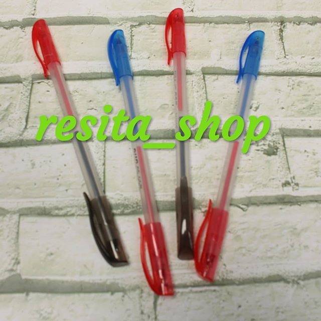 

Pulpen Unik Dua Warna (Biru Merah dan Hitam Merah)