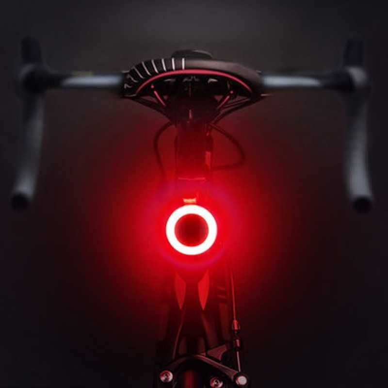 LAMPU SEPEDA BELAKANG ZACRO TAIL LIGHT LED BICYCLE USB CHARGING - ZHA0097 - TGIT854Y7