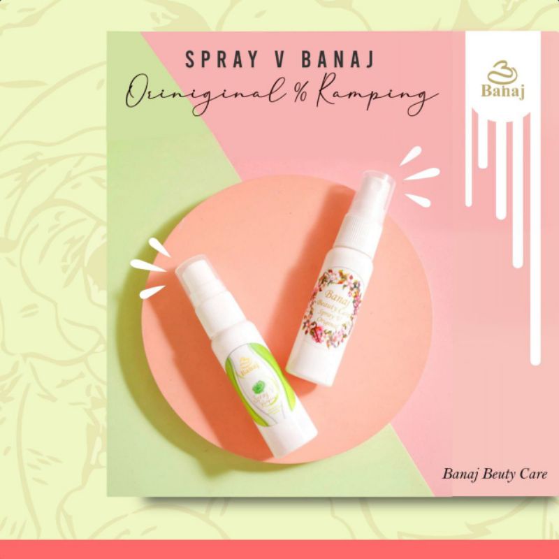 Spray V banaj perawatan miss V banaj penghilang bau dan keputihan miss V