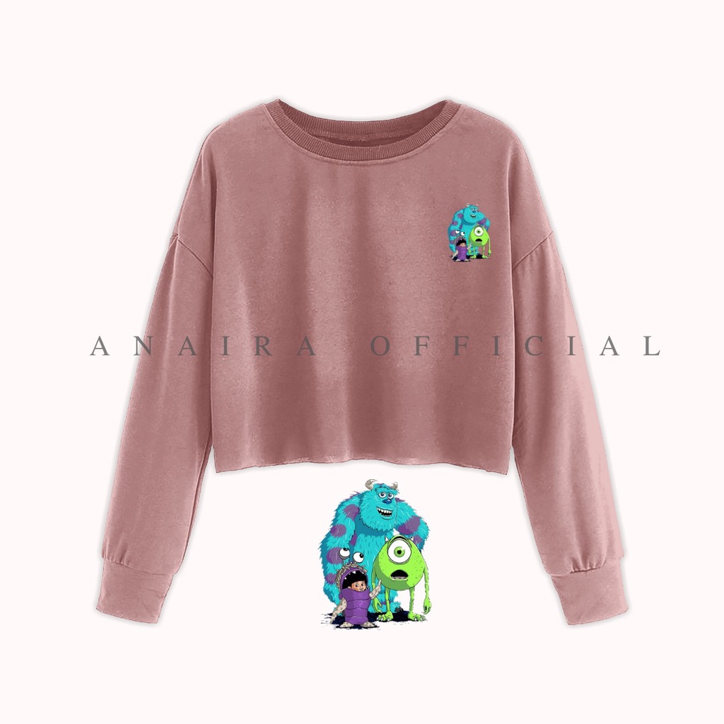 SWEATER CROP MONSTER INC ANAIRAOFFICIAL