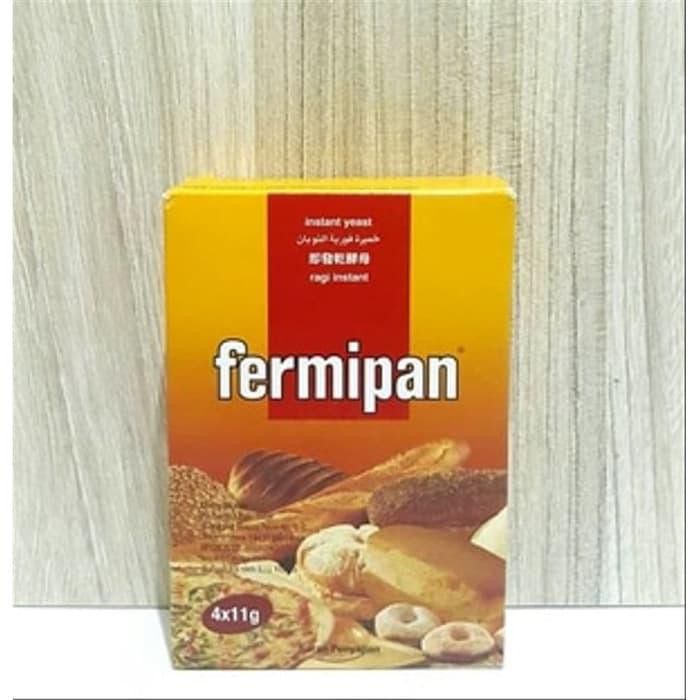 

Ragi Instant Fermipan 1Box 4sachet Ragi Kering Untuk roti dan donat BERKUALITAS