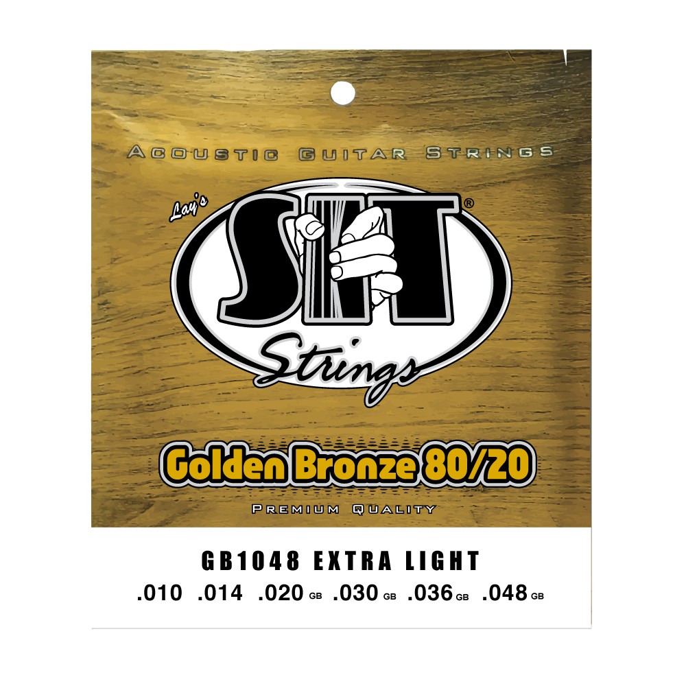 GB1048 EXTRA LIGHT GOLDEN BRONZE 80/20 ACOUSTIC      SIT STRING