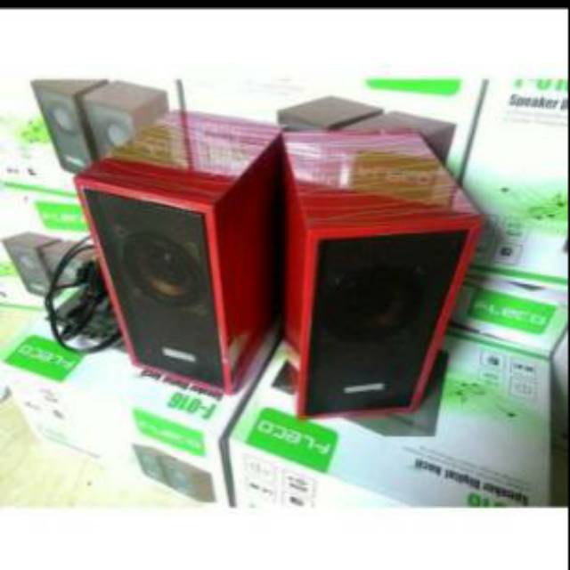 Speaker fleco f-016 USB / speaker lapto atau komputer f-016