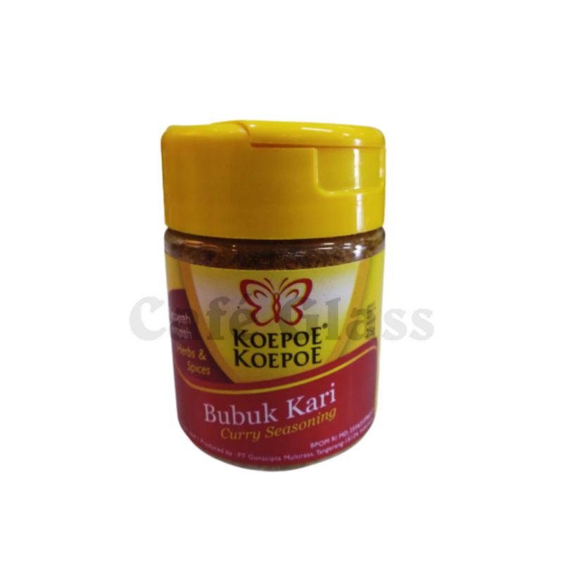 

Koepoe-Koepoe Bubuk Kari 25Gr