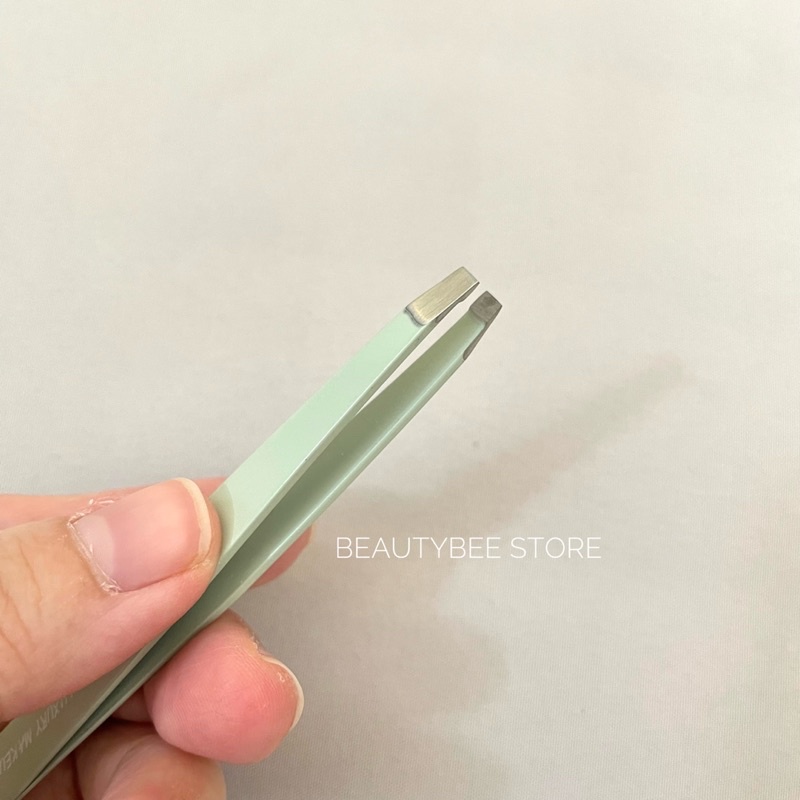 PINSET BULU HIJAU / PINSET ALIS HIJAU STAINLESS STEEL PREMIUM TEBAL F7150