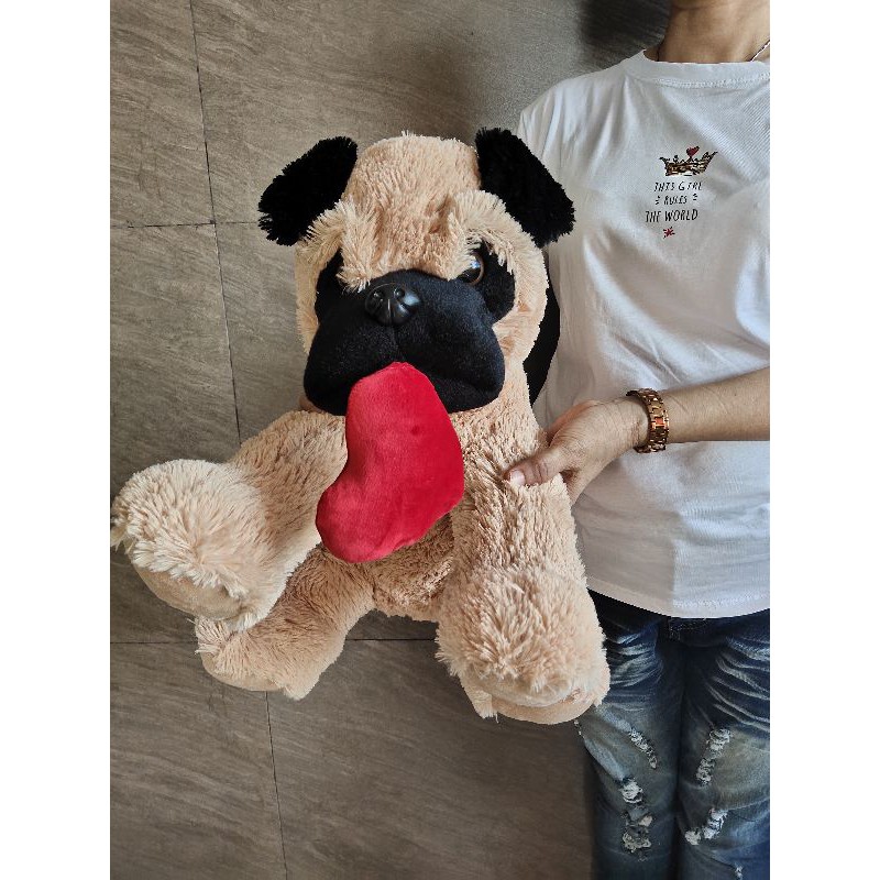 Boneka Anjing Pug Love