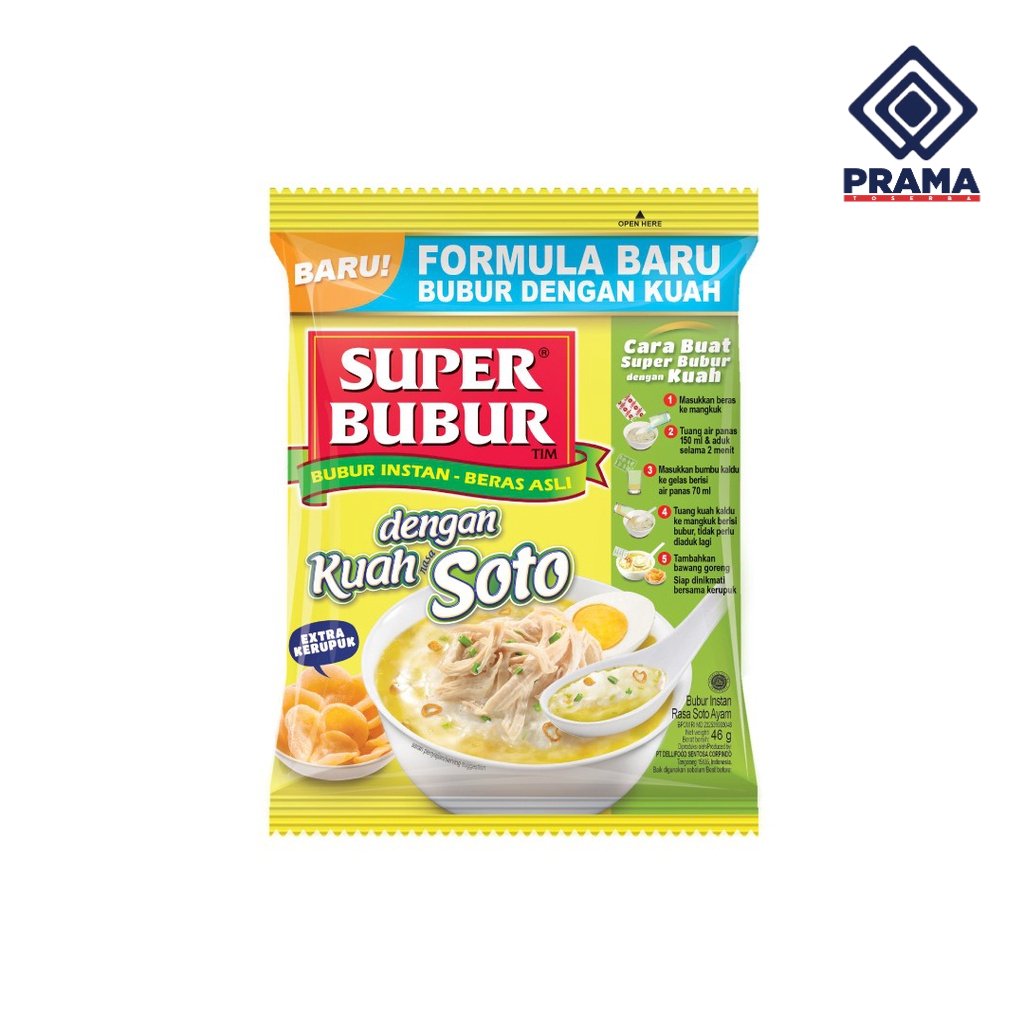 

SUPER BUBUR KUAH SOTO AYAM 46GR