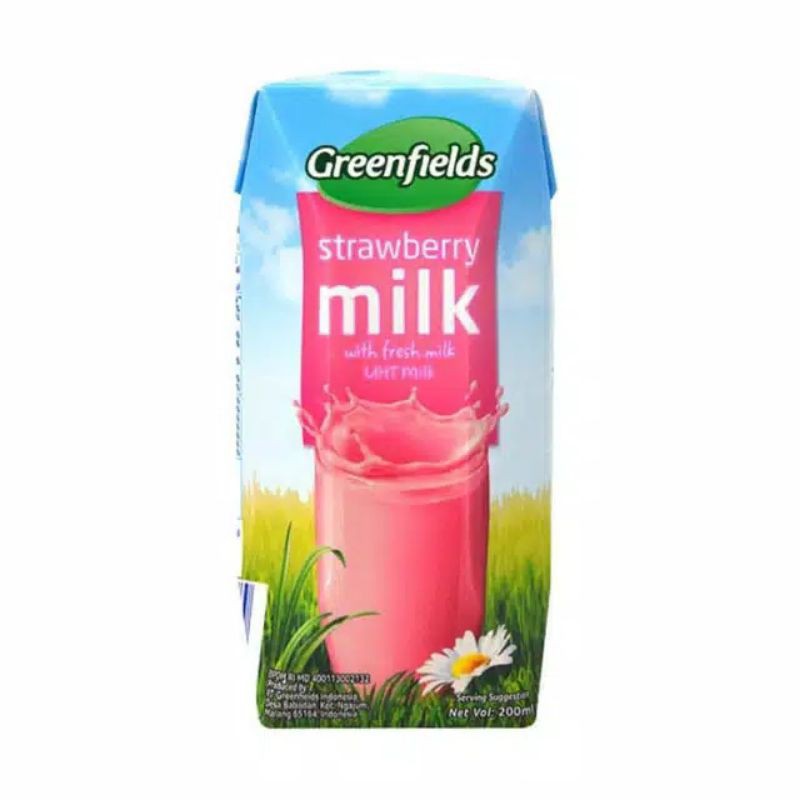 

GREENFIELDS UHT STRAWBERRY 200ML