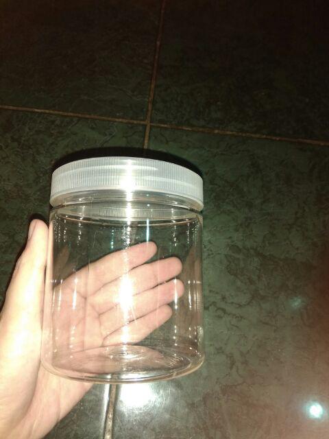 Toples Astor 10 Cm Tabung Plastik Kue Kering Kacang Permen Murah Bagus Botol Besar Jumbo Pendek