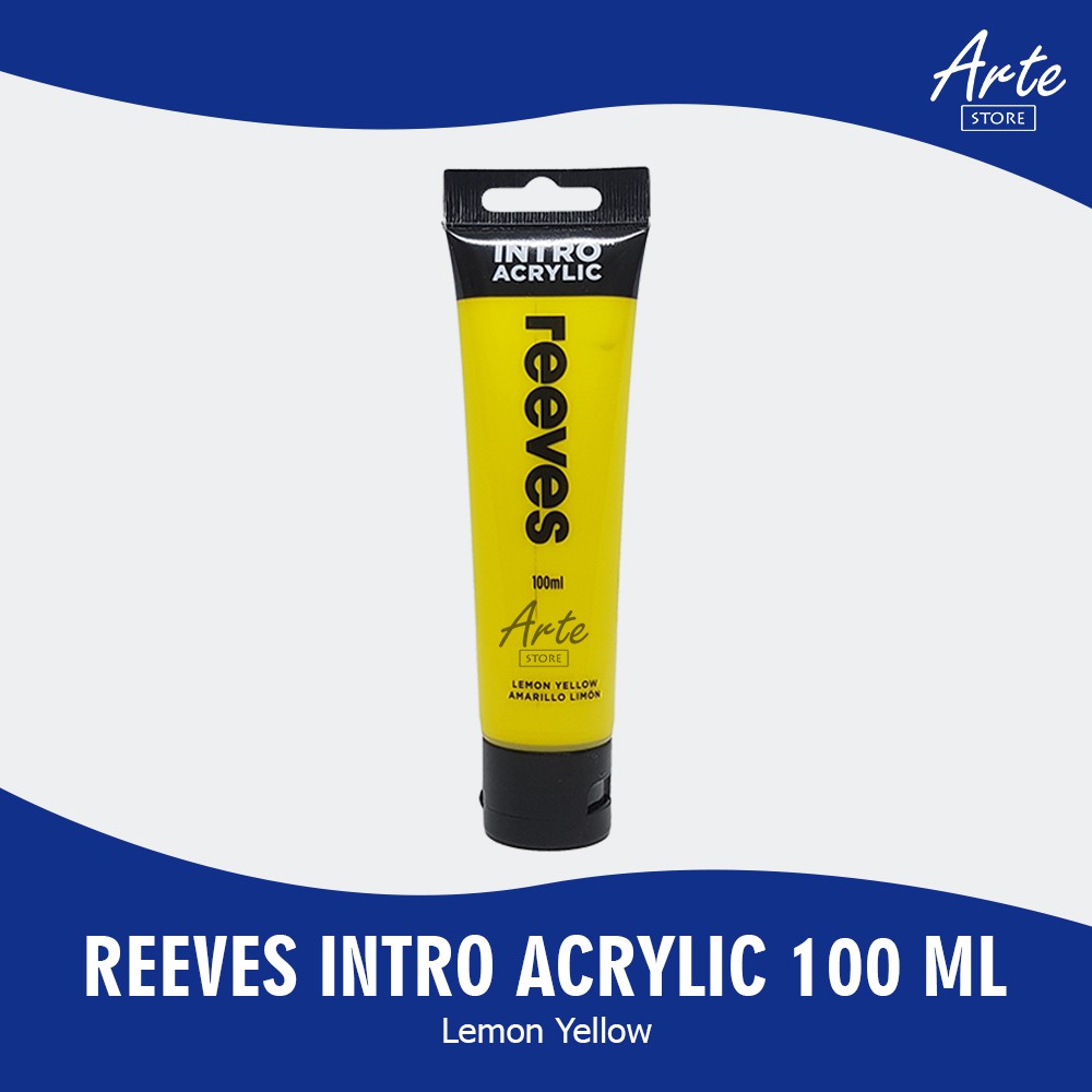 Cat Acrylic Intro Reeves Lemon Yellow 100 ml