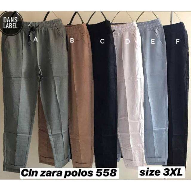 CELANA ZARA POLOS 3XL