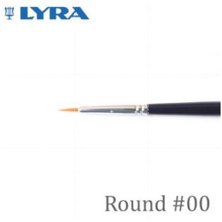 

Kuas Lyra Bulat 00 - Lyra Art Brush Round No.00 -Kuas Lukis Lyra -Lyra Taklon Art Brush Round No. 00