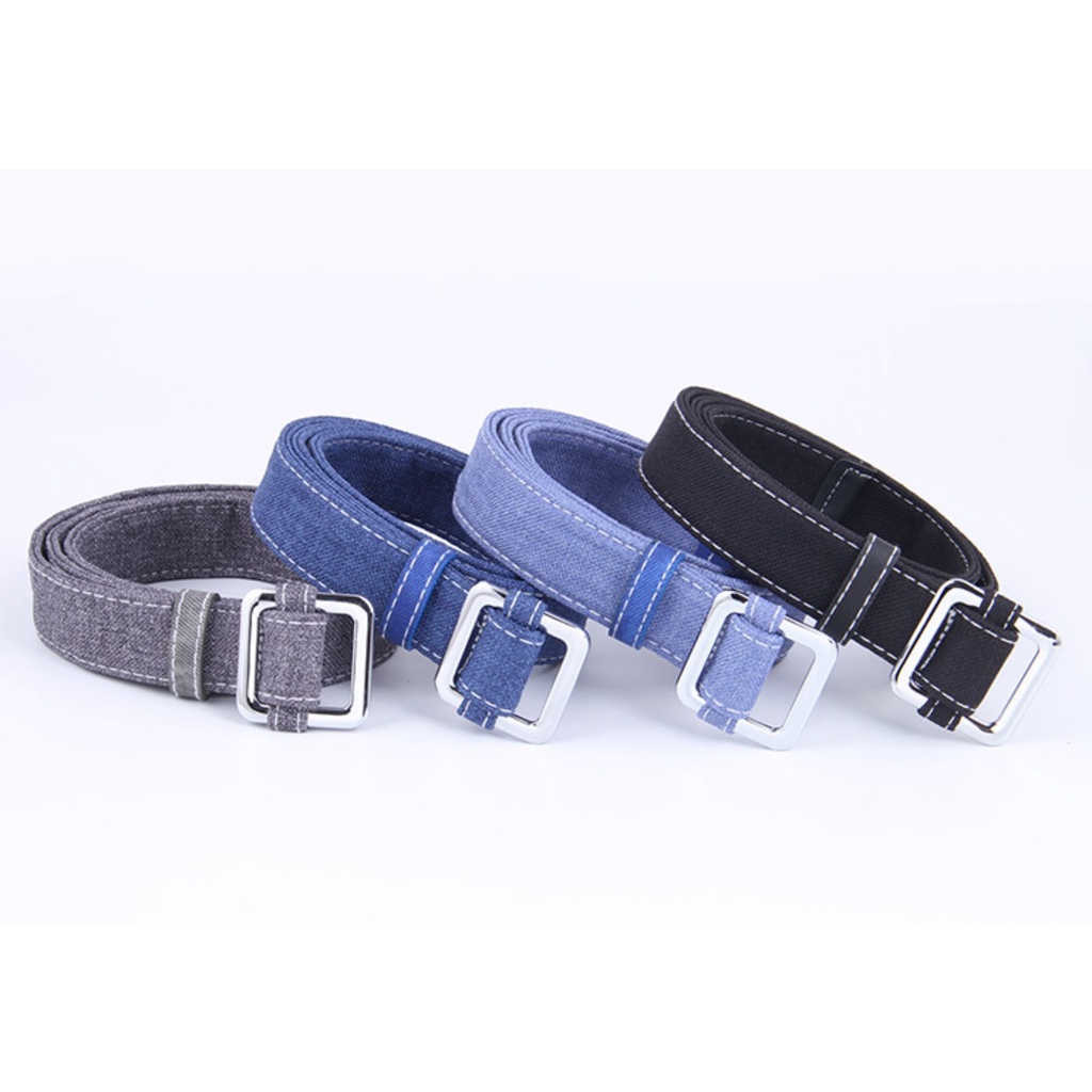 Ikat Ban Pinggang Wanita A90 JEANS Korea Fashion Kulit PU Gasper Sabuk Cewe Womens Belt Gesper Unisex