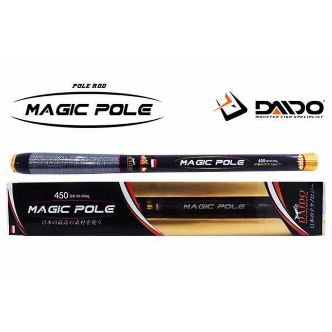 PROMO  Tegek / Walesan DAIDO Magic Pole 300CM/300| Ruas Pendek | Full Carbon