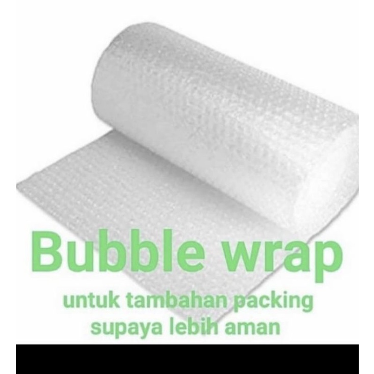 

Bubble warp tambahan / packing tambahan