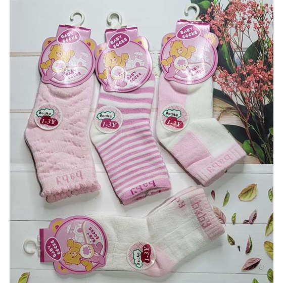 kaos kaki baby 8-13 cm 0-2 tahun premium quality