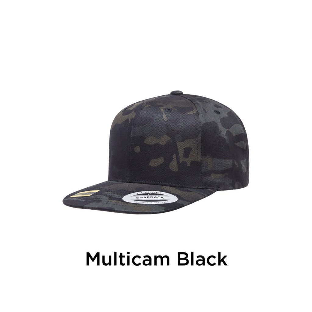 Topi Flexfit Yupoong 6089MC Classic Snapback Multicam