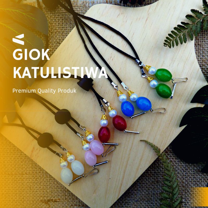 STRAP MASKER GIOK KATULISTIWA SOFT 2 in 1 / KONEKTOR MASKER /KALUNG MASKER / TALI MASKER