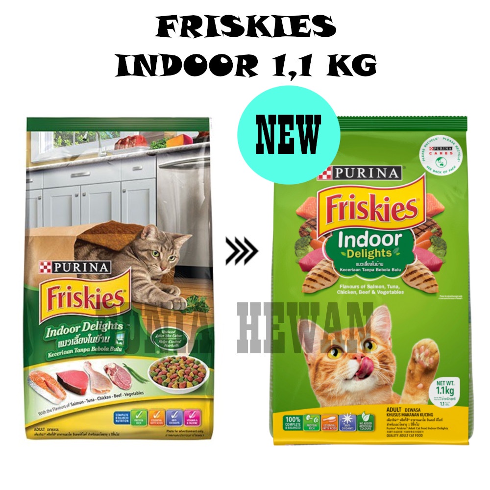 FRISKIES ADULT Indoor Delights Delight 1.1 kg 1.1 kg 1,1kg 1,1 kg