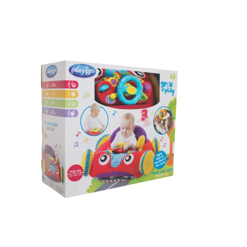 Playgro Baby Music and Lights Comfy Car -Mobil - mobilan Musik Anak Bayi Balita 6m+