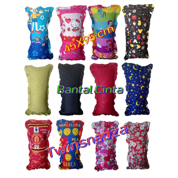 Pihed | Bantal Cinta Karakter Bantal Cinta + Sarung
