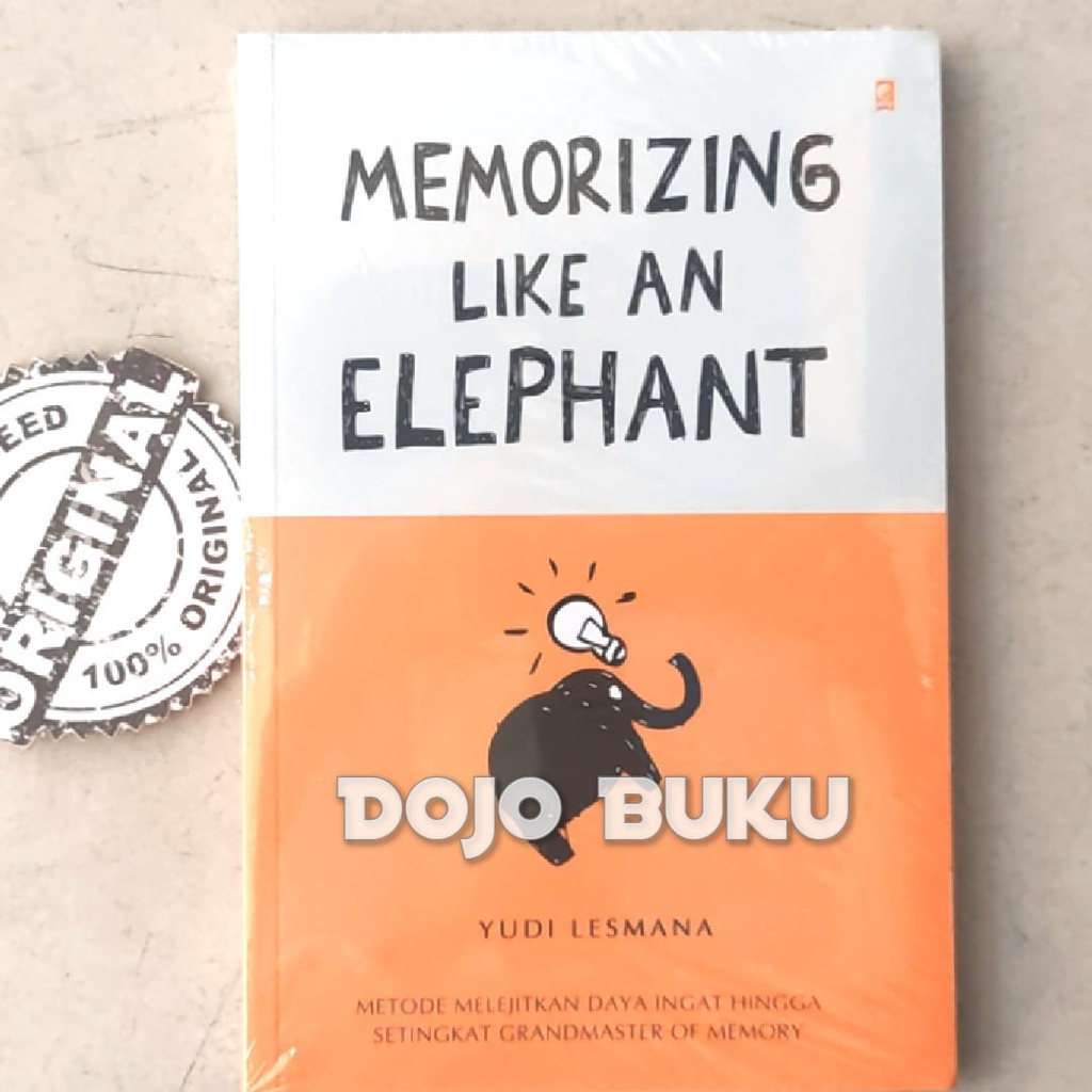 Buku Memorizing Like An Elephant 2022 by Yudi Lesmana