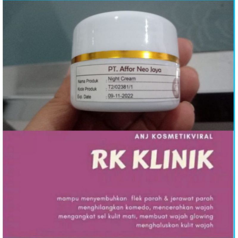 RK KLINIK - RK GLOW KLINIK EXP JAUH KEMASAN BARU