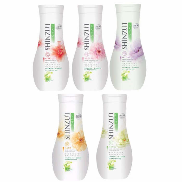 SHINZUI Body Lotion UV Protection Pelembab Tubuh 100ml