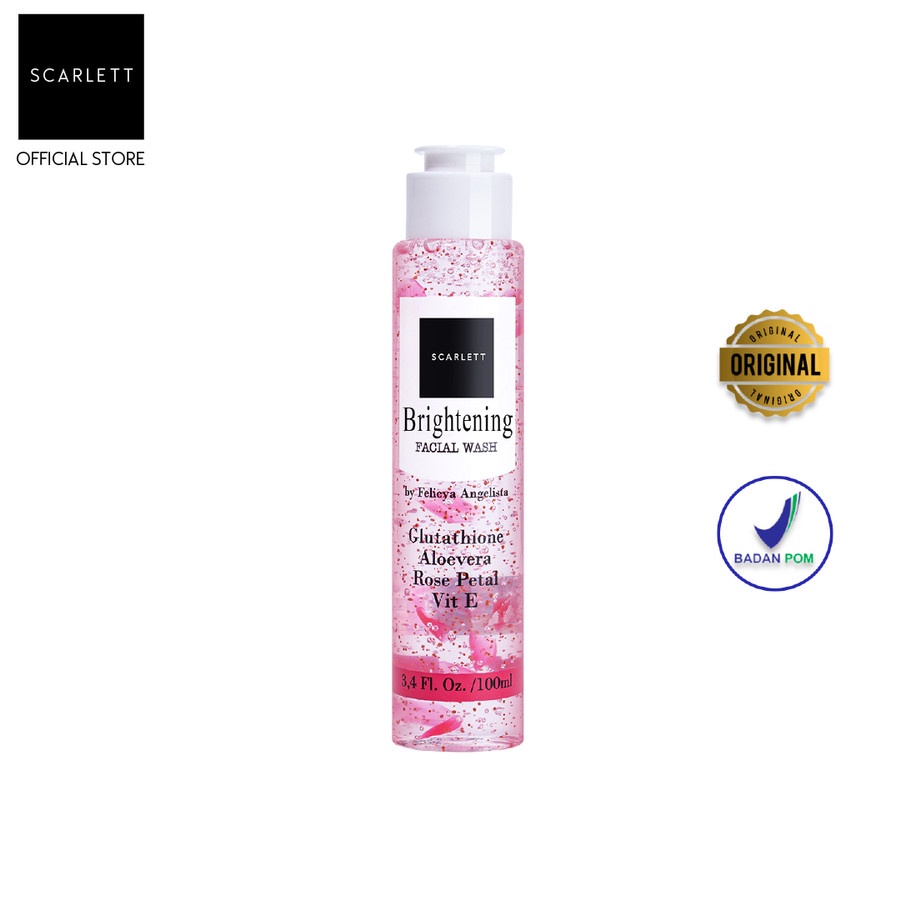 Scarlett Whitening Facial Wash