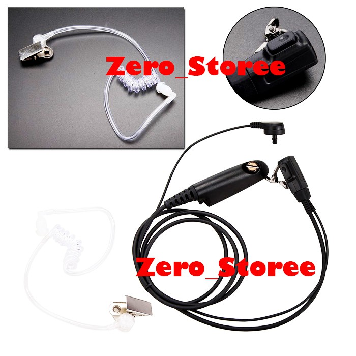 Handsfree Selang Headset FBI Motorola GP328 GP338 ATS2500  PTX760 Gp-328 GP-338 Earmic Paspampres HETSET HT