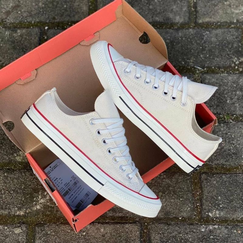 [BISA COD] CONVERSE 70'S LOW BEIGIE WHITE MILK PREMI