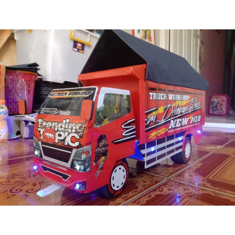 Miniatur truk oleng tawakal Shopee Indonesia Miniatur truk oleng tawakal Shopee Indonesia