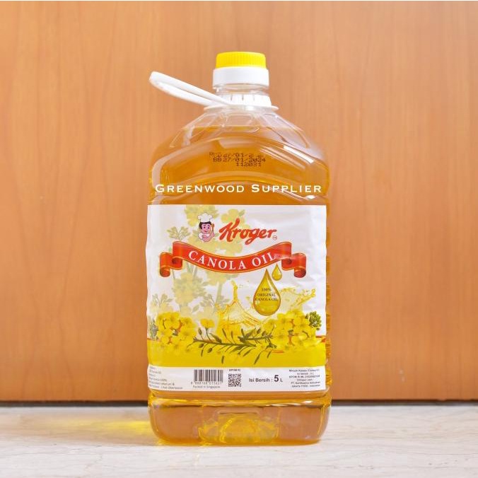 

*#*#*#] Kroger Canola Oil / Minyak Canola - 5LT