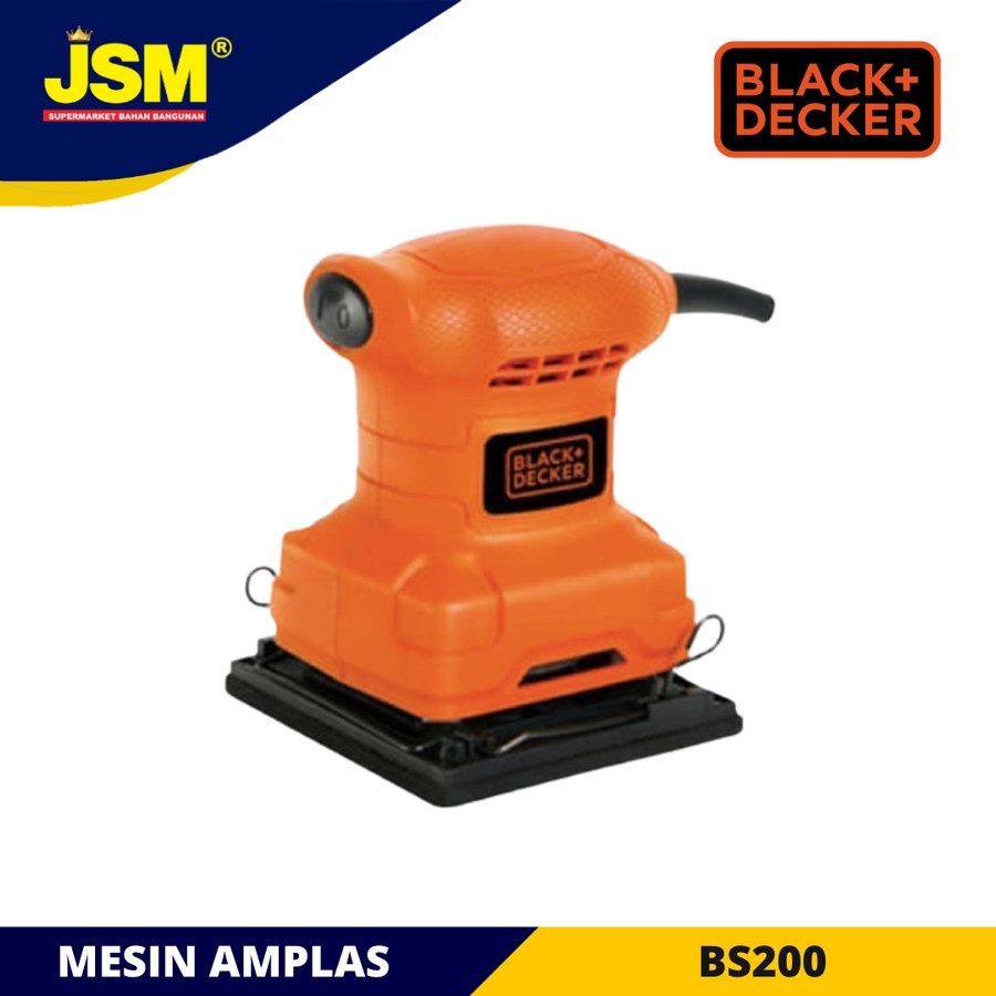 BLACK DECKER MESIN AMPLAS BS200-B1
