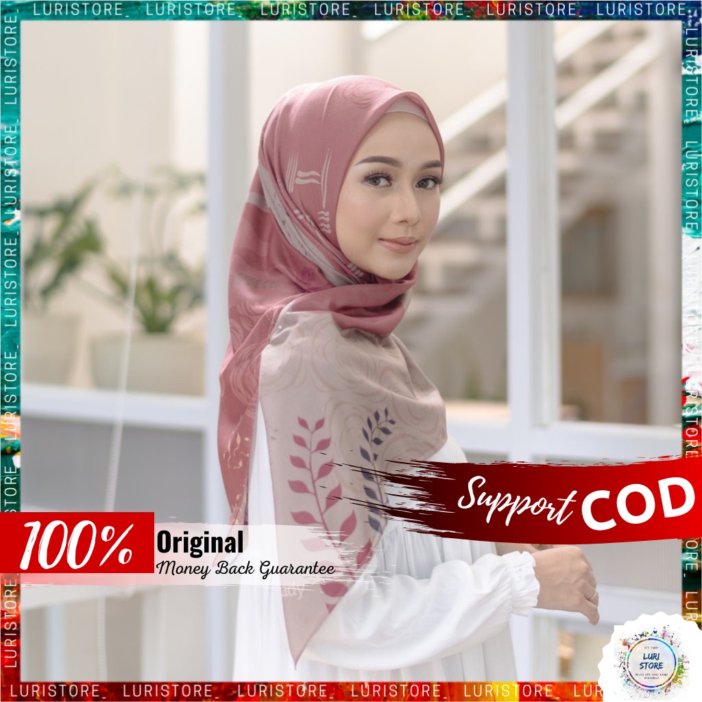 MYLADY HIJAB ORIGINAL PAULA Hijab Jilbab Jelbab Kerudung My Lady Ori Motif Terbaru