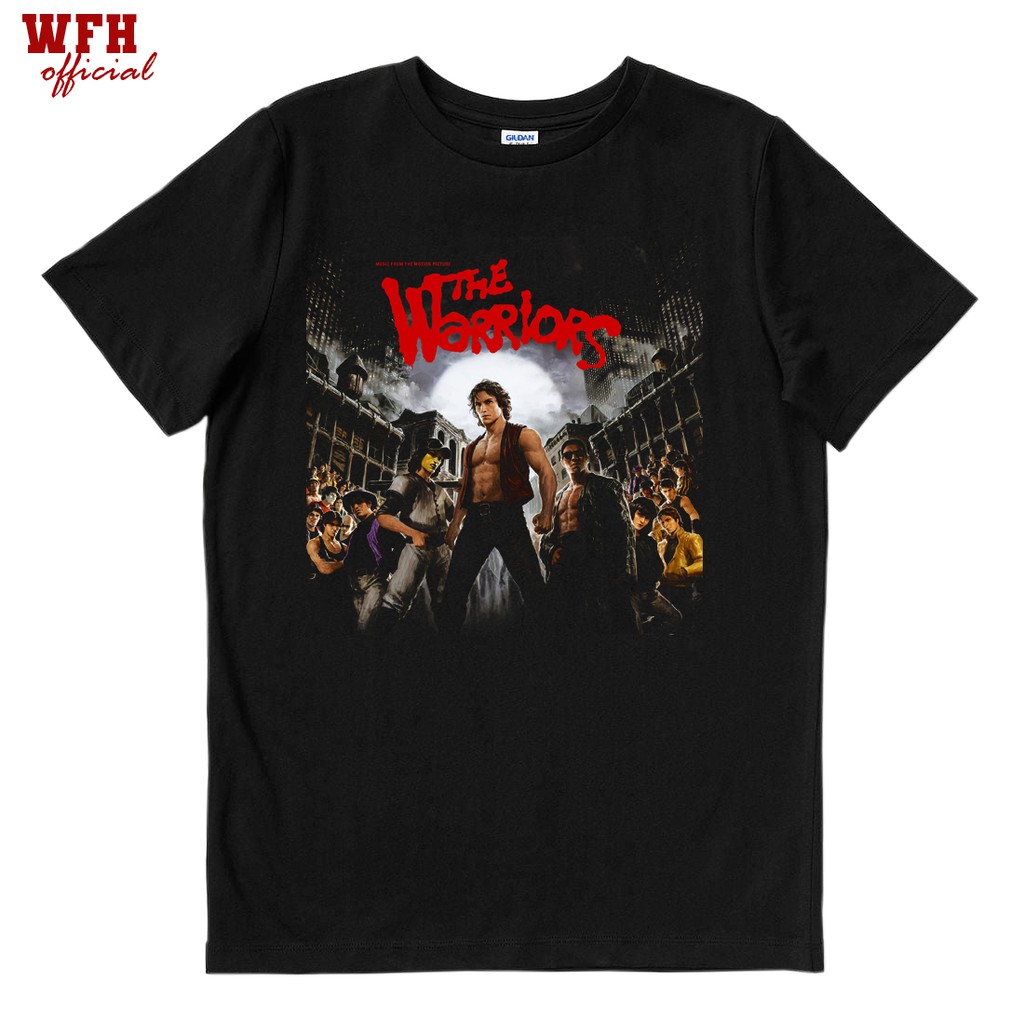 KAOS FILM GAMES ROCKSTARGAMES THE WARRIORS UNISEX GILDAN BAYAR DI TEMPAT