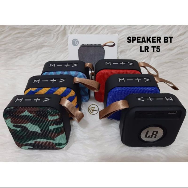 Speaker Bluetooth Mini T5 LR Music Wireless