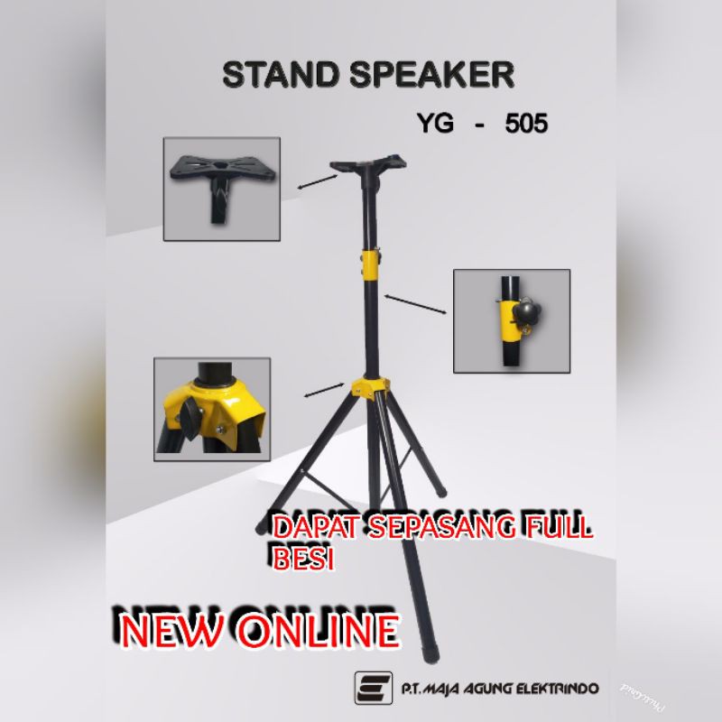 STAND SPEAKER CRIMSON 501 FULL BESI HARGA SEPASANG