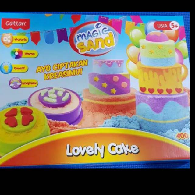 Magic Sand Cake 360gram