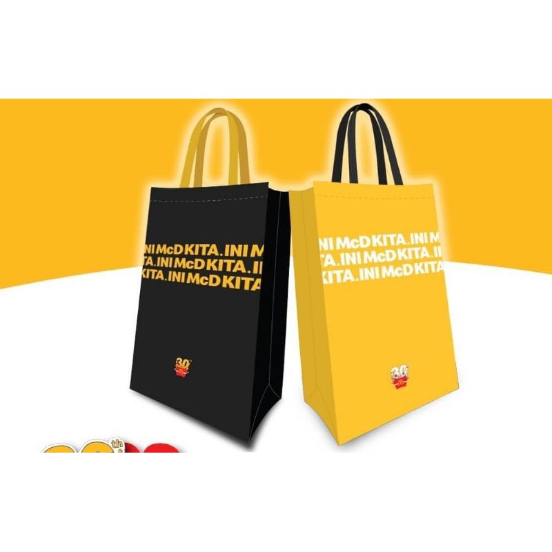 Tote Bag Reusable Bag Mcd 30th