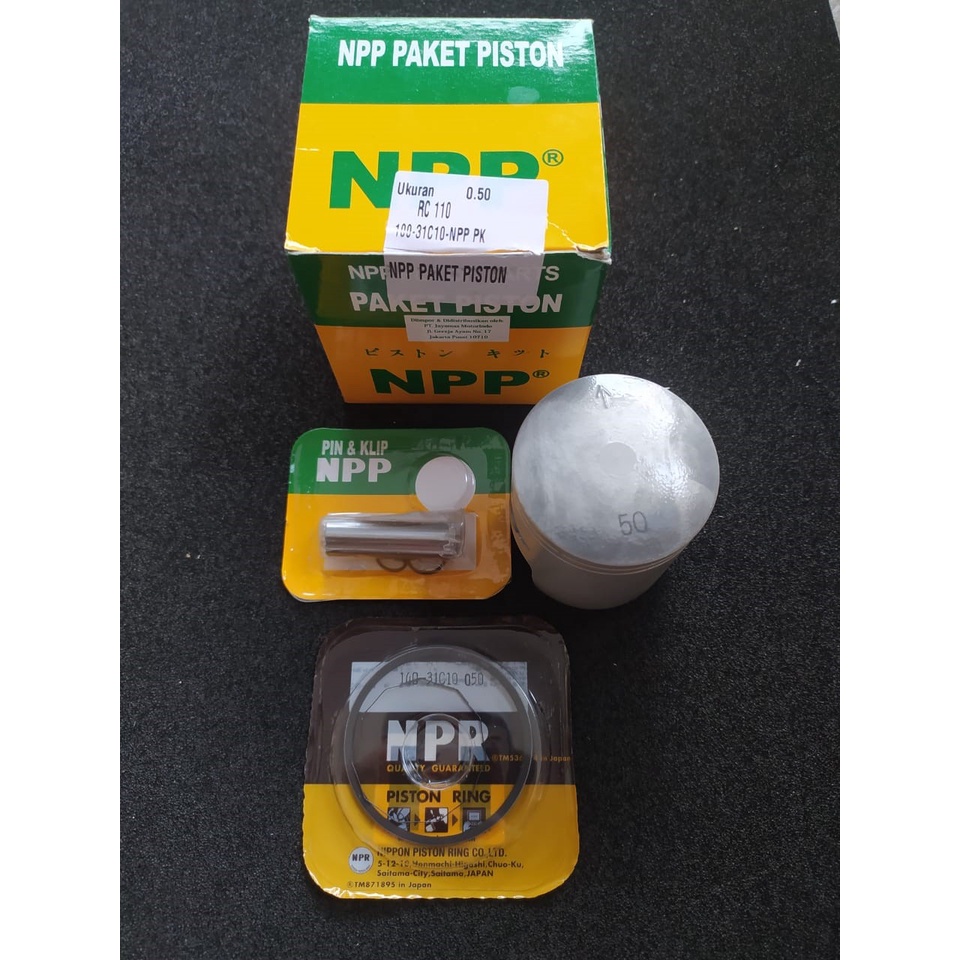 Mdr Seher Piston Kit RC110 Crystal Tornado GS OS 50 Merk NPP NPR