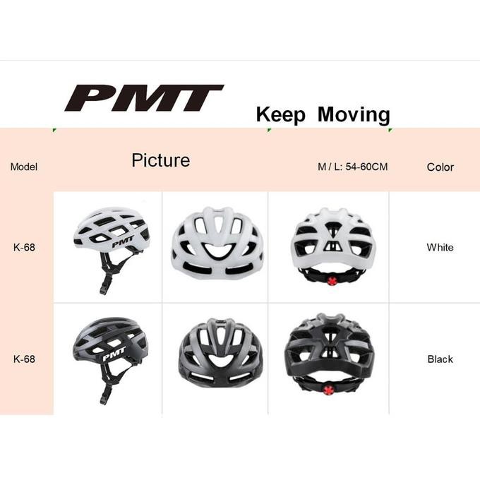 Promo Bulan Ini Helm Sepeda Pmt K-68 Bergaransi