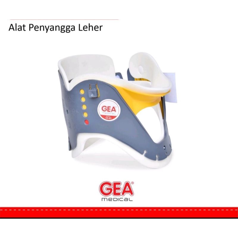 GEA Cervical Collar - CC 01 Penyangga Tulang Leher