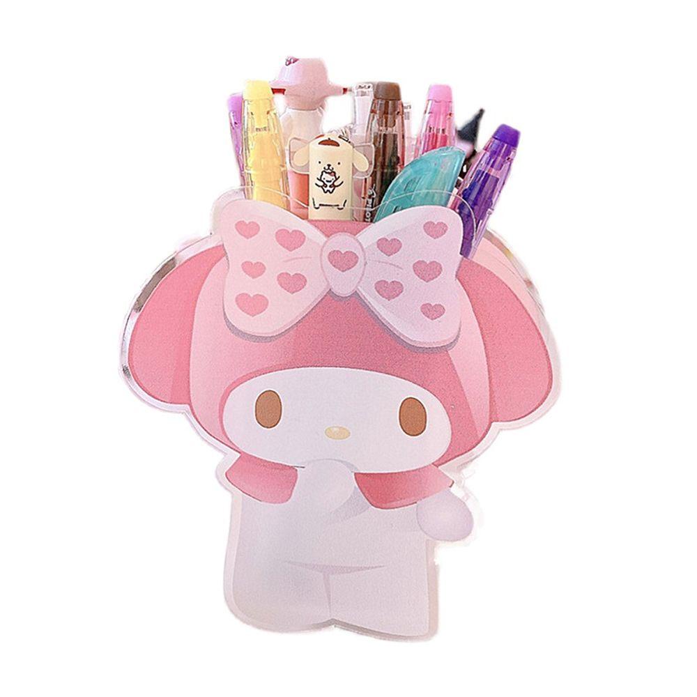 Agustina Tempat Pulpen Gadis Hadiah Alat Tulis Transparan Cinnamoroll Makeup Brush Acrylic Tempat Pensil