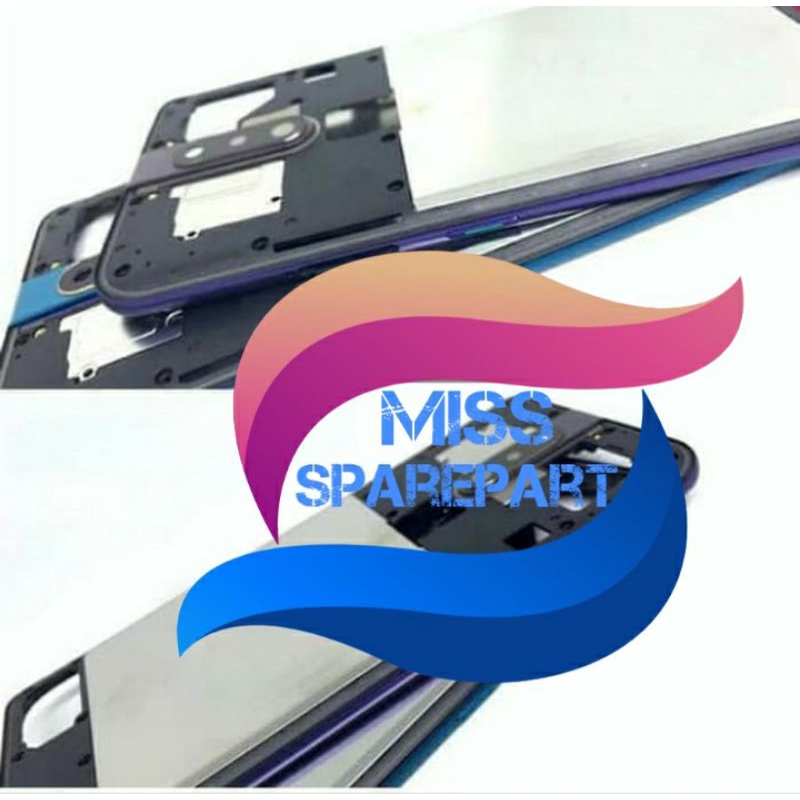 Bezel Bazel Tutup Mesin OPPO F11 PRO plus tombol on off ring kaca kamera