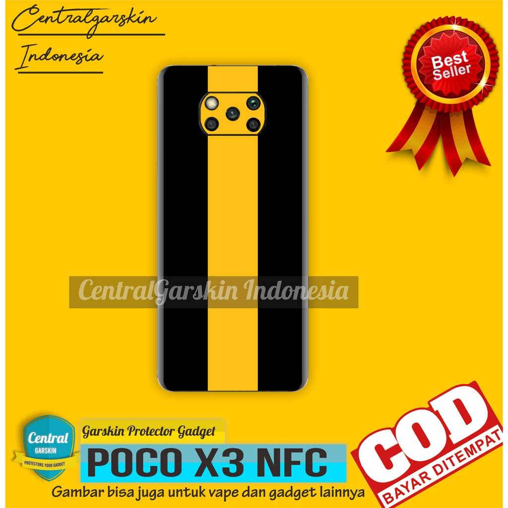SKIN Garskin Pocophone X3 Poco X3 Fullbody dual tone [central garskin]