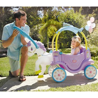 little tikes horse carriage