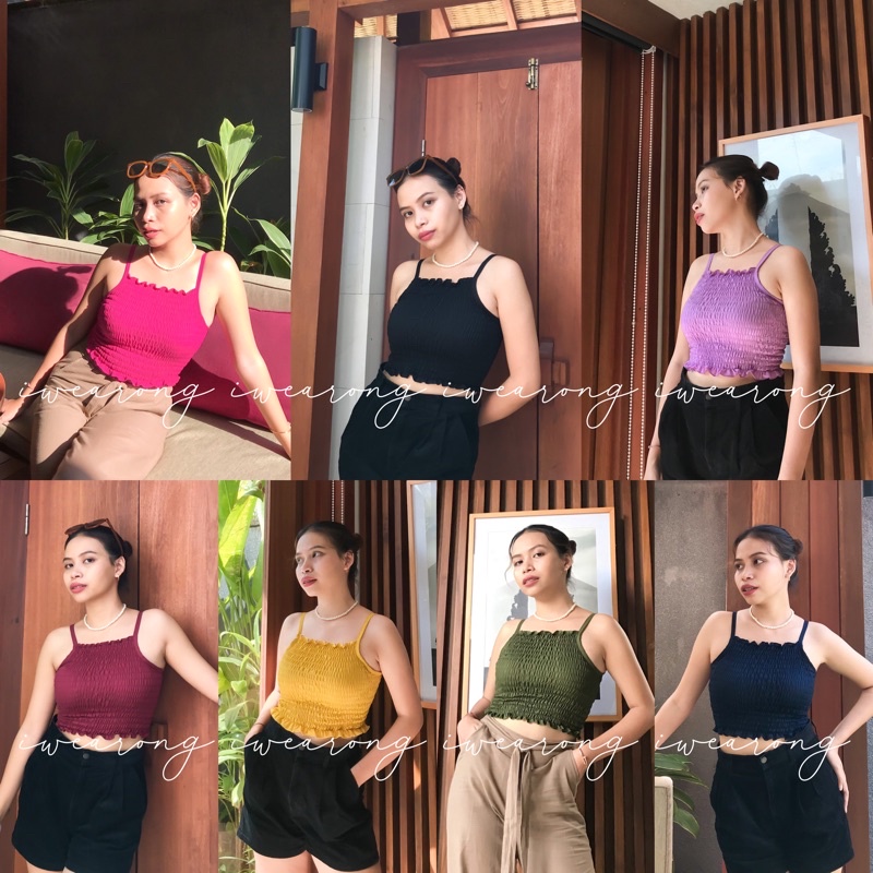 ONG HALTER NECK / RUBBER HALTER NECK