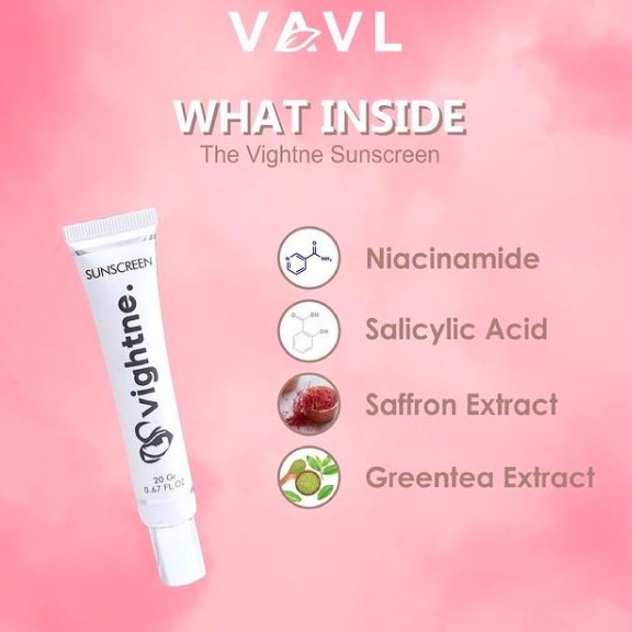 Skinhouseid Vightne Sunscreen Blemish Serum Vavl Beauty Water Original Perawatan Kulit Wajah Berjerawat BPOM