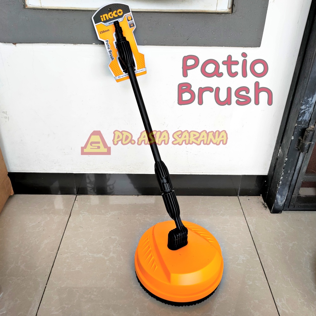 Jual Patio Brush Sikat Bulat Jet Cleaner Lantai Semen Batu INGCO ...